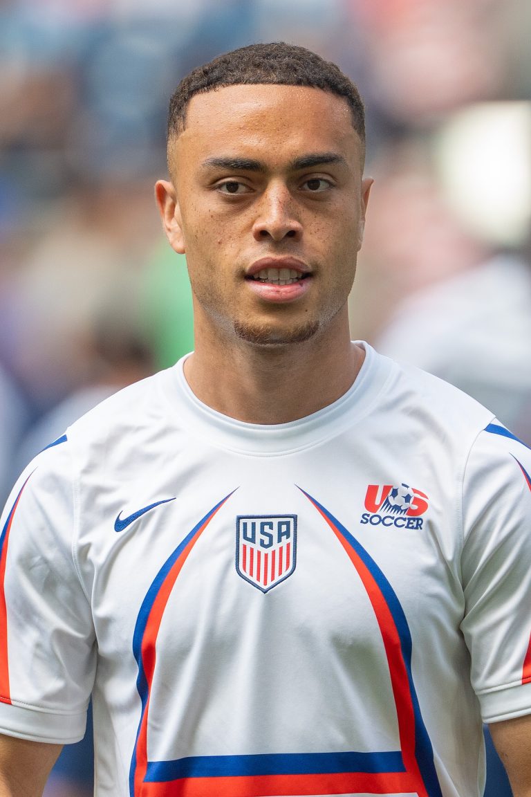 Sergino Dest with the USMNT during the 2026 World Cup