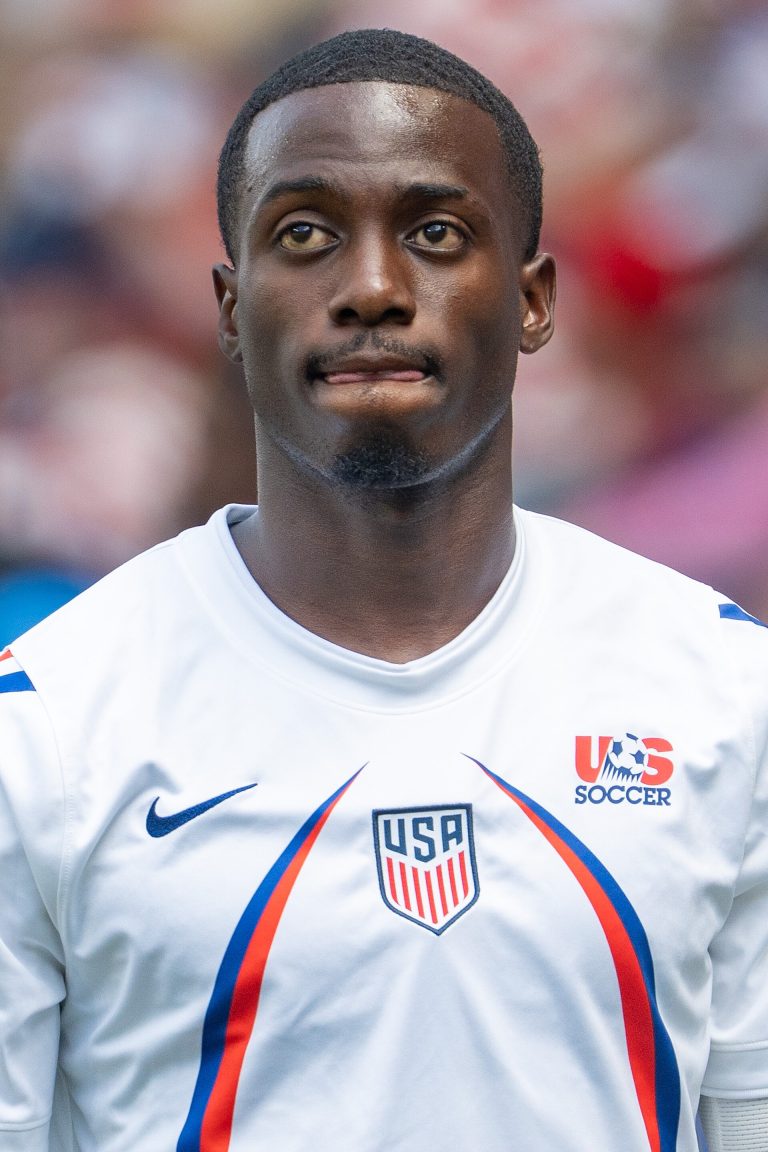 Tim Weah with the USMNT during the 2026 World Cup