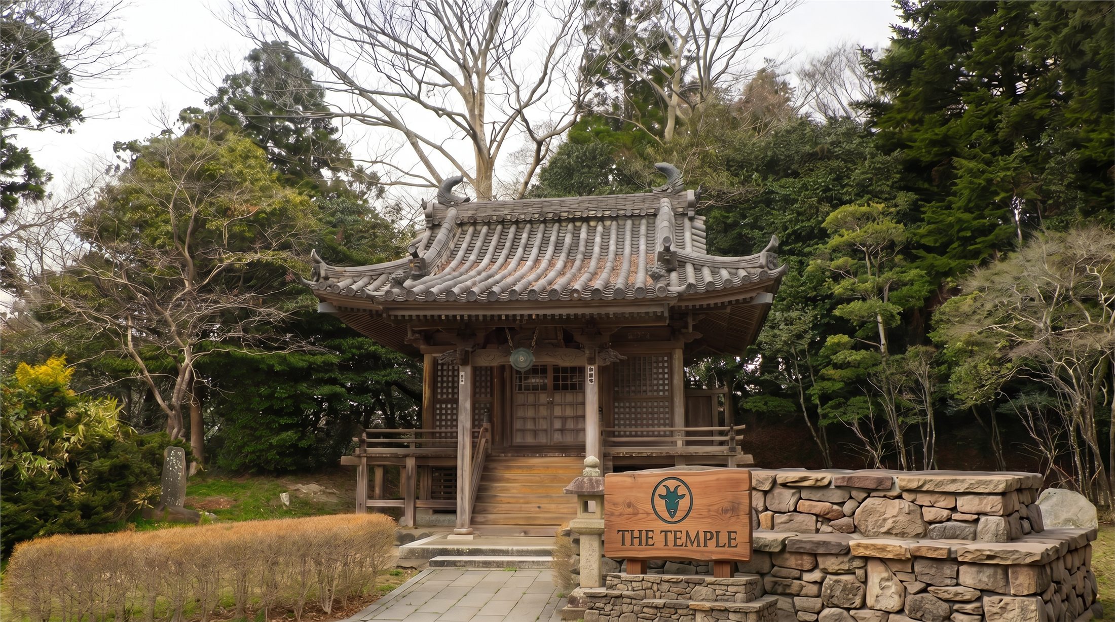 The Temple destination sign for Goatland orientation.